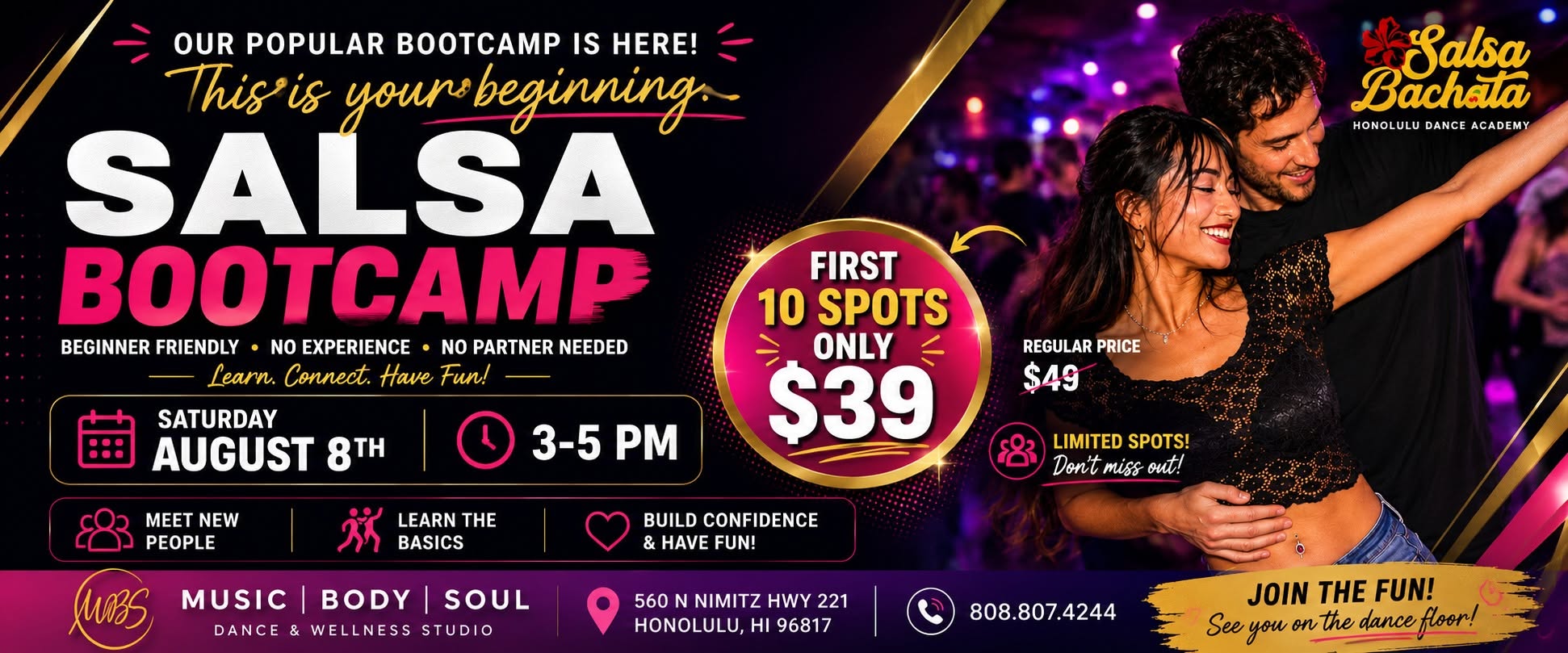 SALSA Beginner Bootcamp