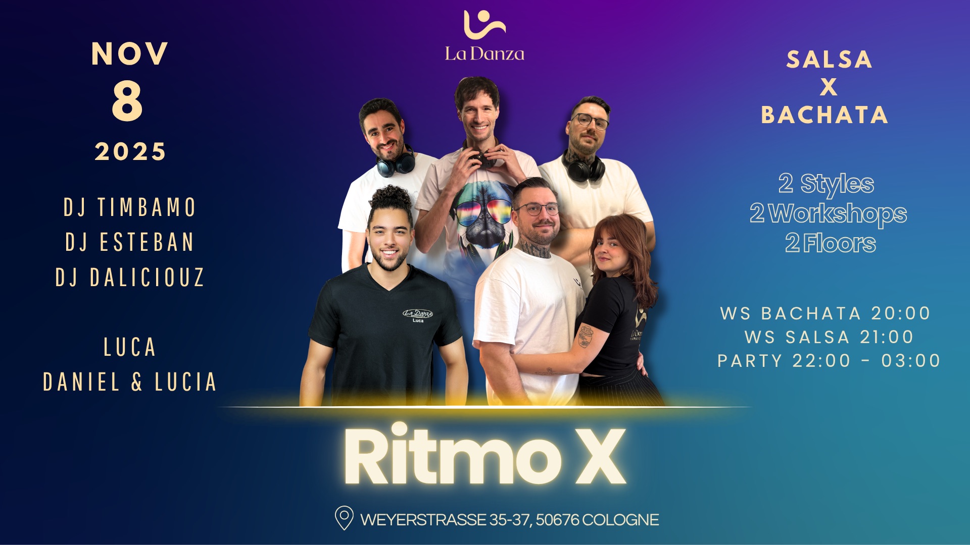 RITMO X - EVENT: Salsa Cubana X Bachata Sensual