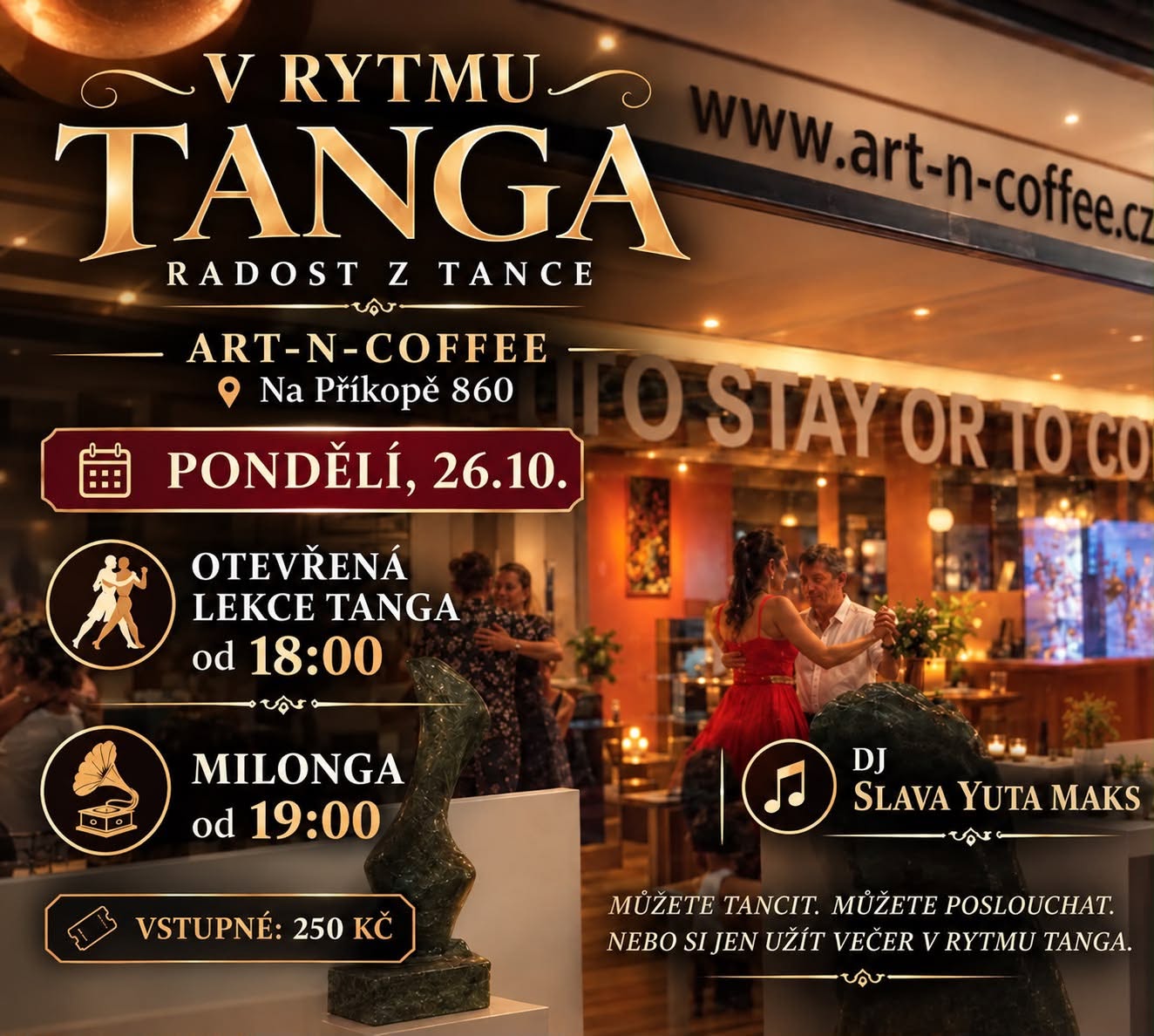 26.10 💃Večer v rytmu Tanga💃