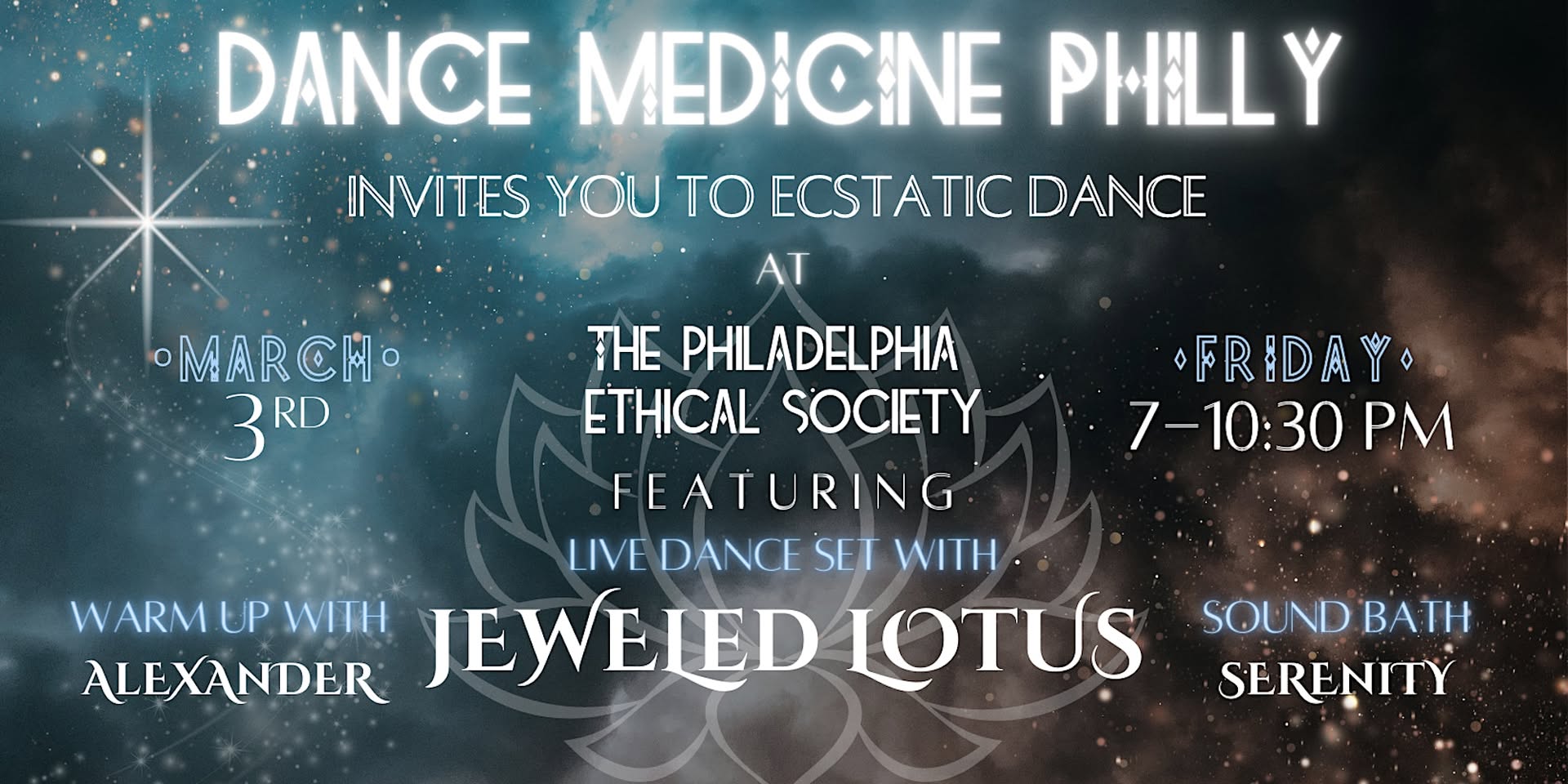 Dance Medicine Philly Ecstatic Dance 3.3