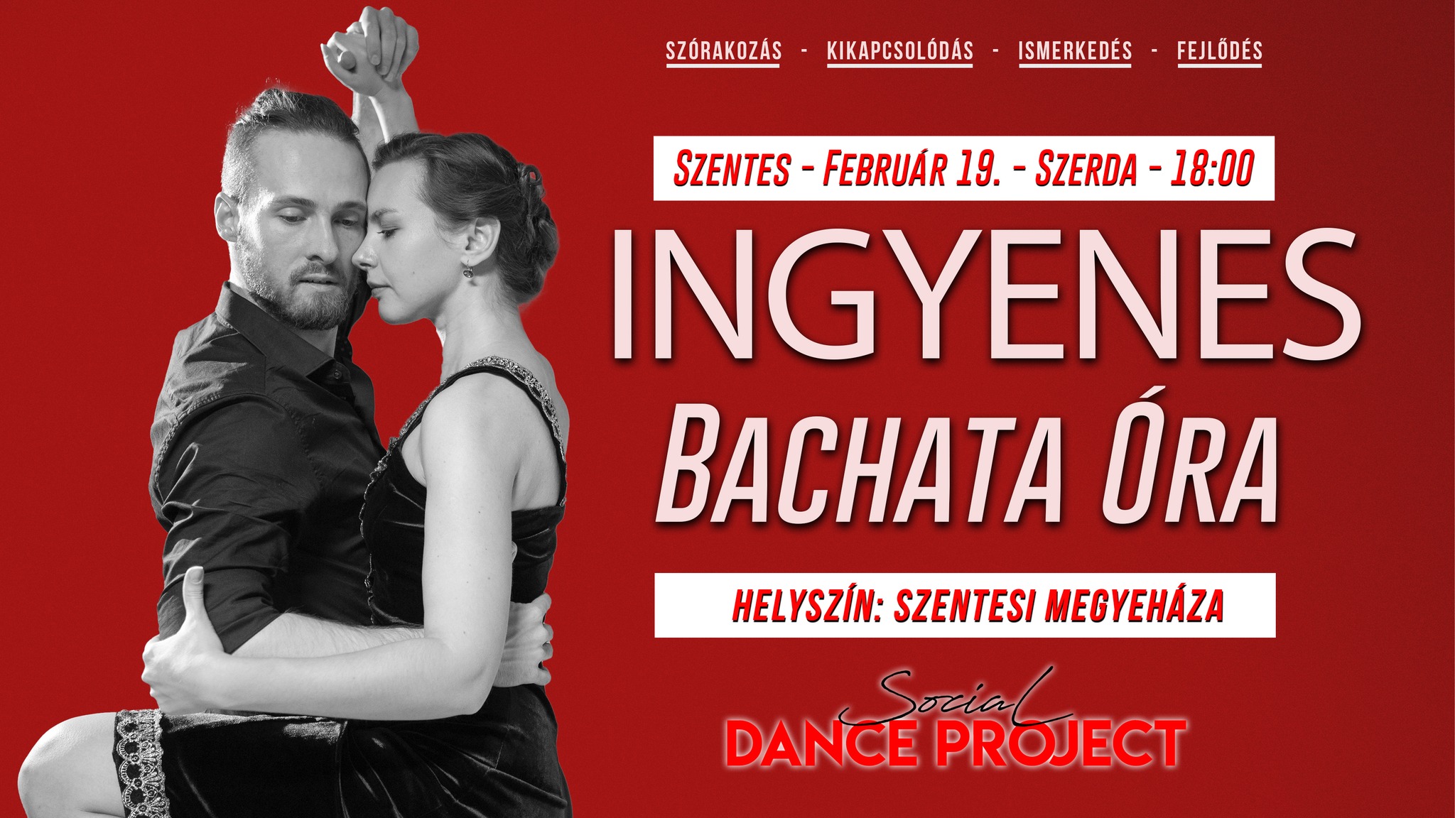 Ingyenes Kezdő Bachata óra - Szentes