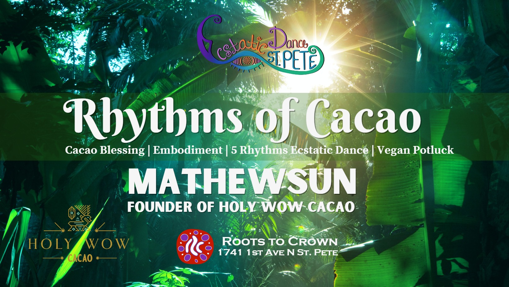 Ecstatic Dance - Rhythms of Cacao