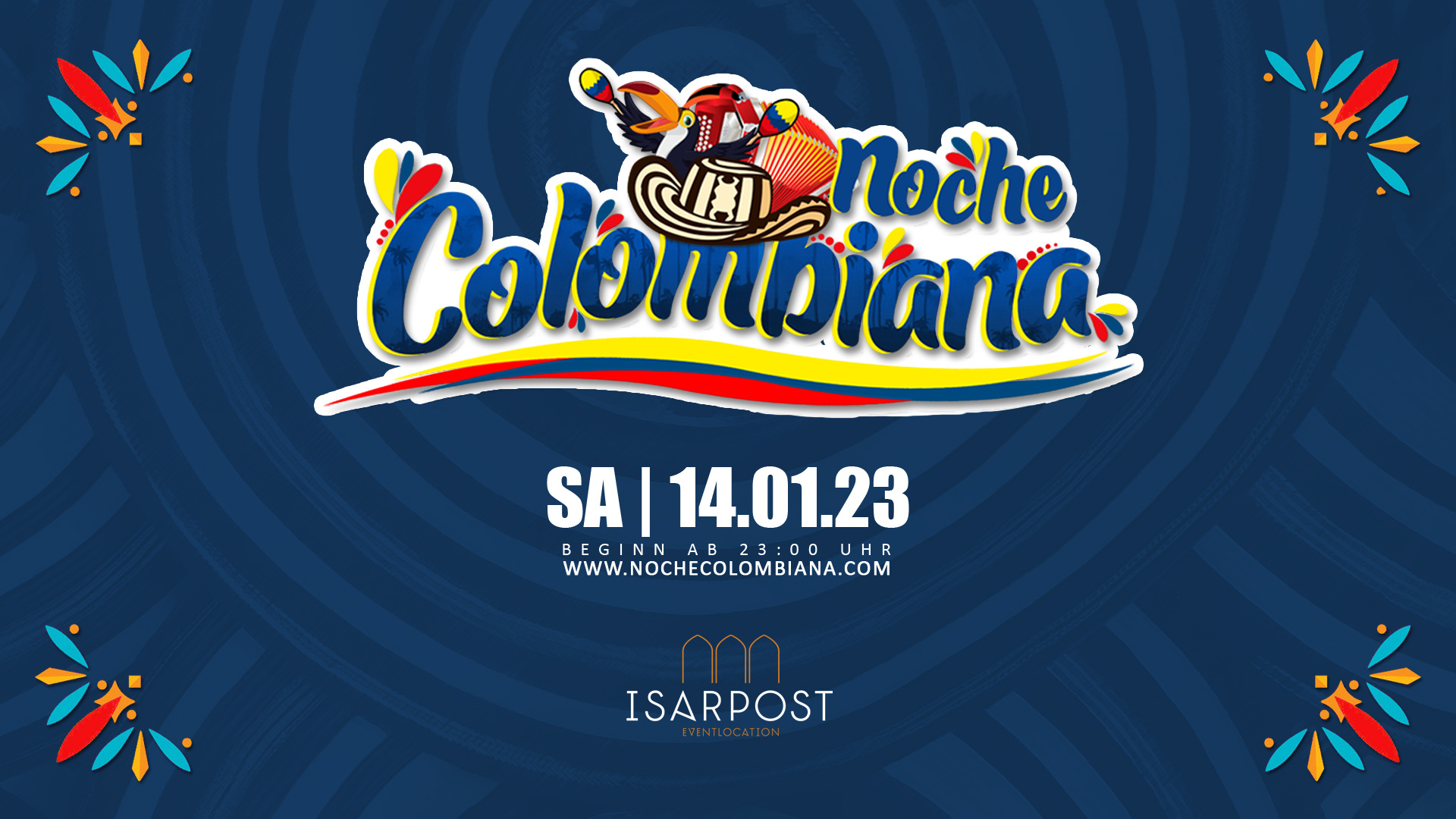Noche Colombiana - Isarpost, Munich