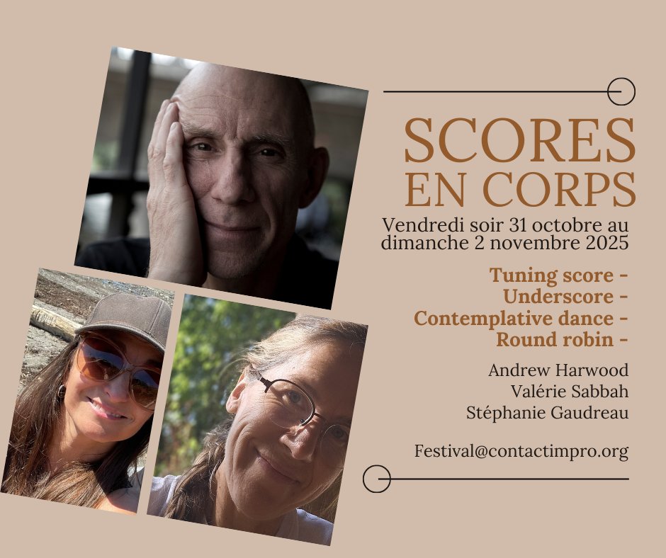 Weekend scores en corps: Tuning Scores Underscore Contemplative Dance Round Robin