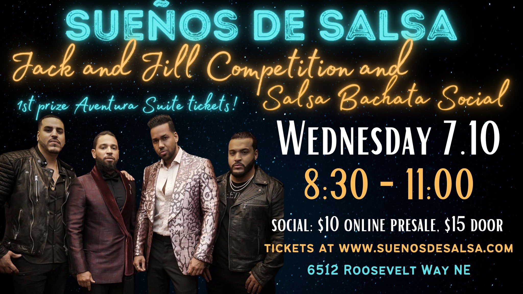 Salsa Bachata Social and Jack and Jill Competition