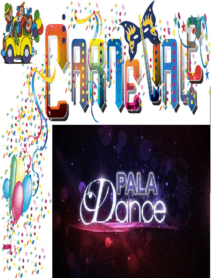 CARNIVAL PARTY NELLE 3 SALE DEL PALA DANCE