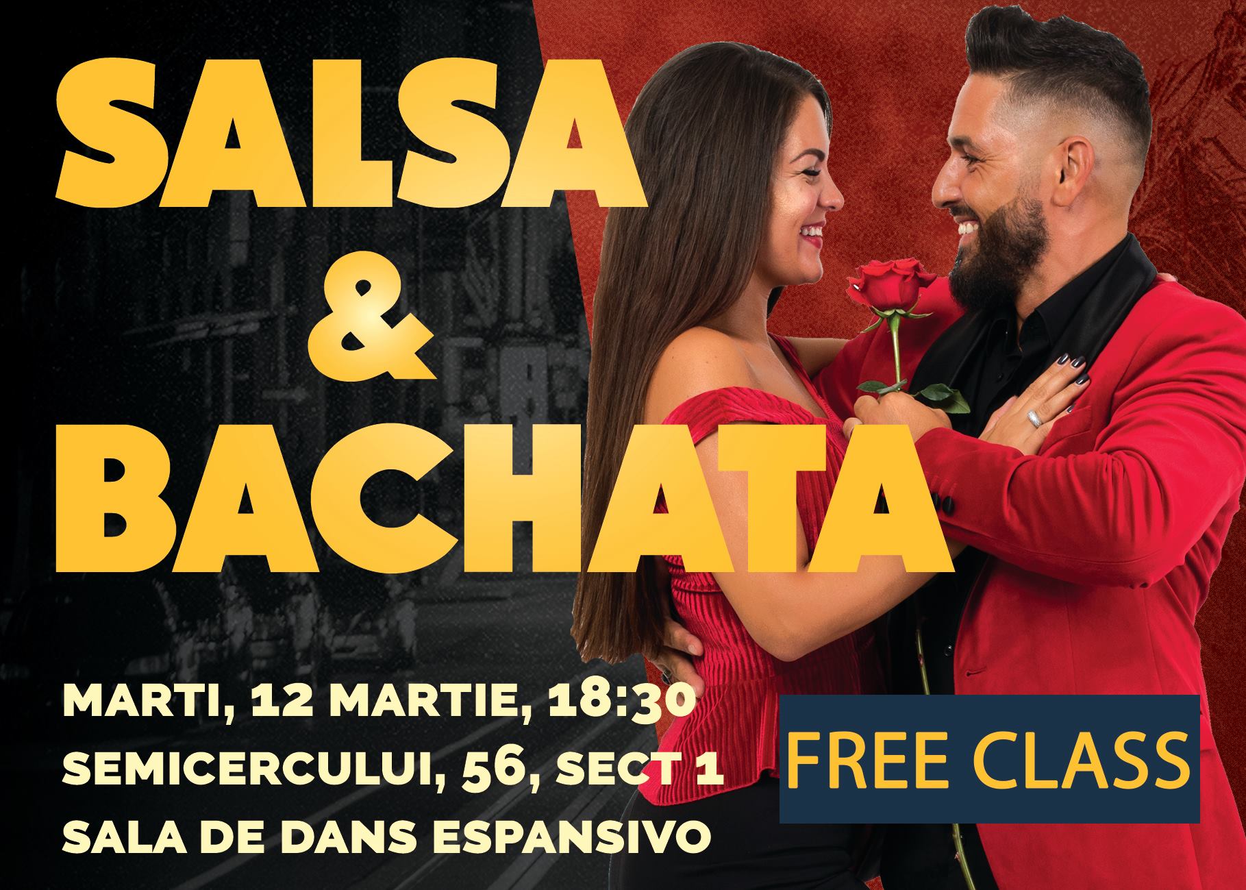 Salsa & Bachata Free Workshop with Irina & Lorenzo