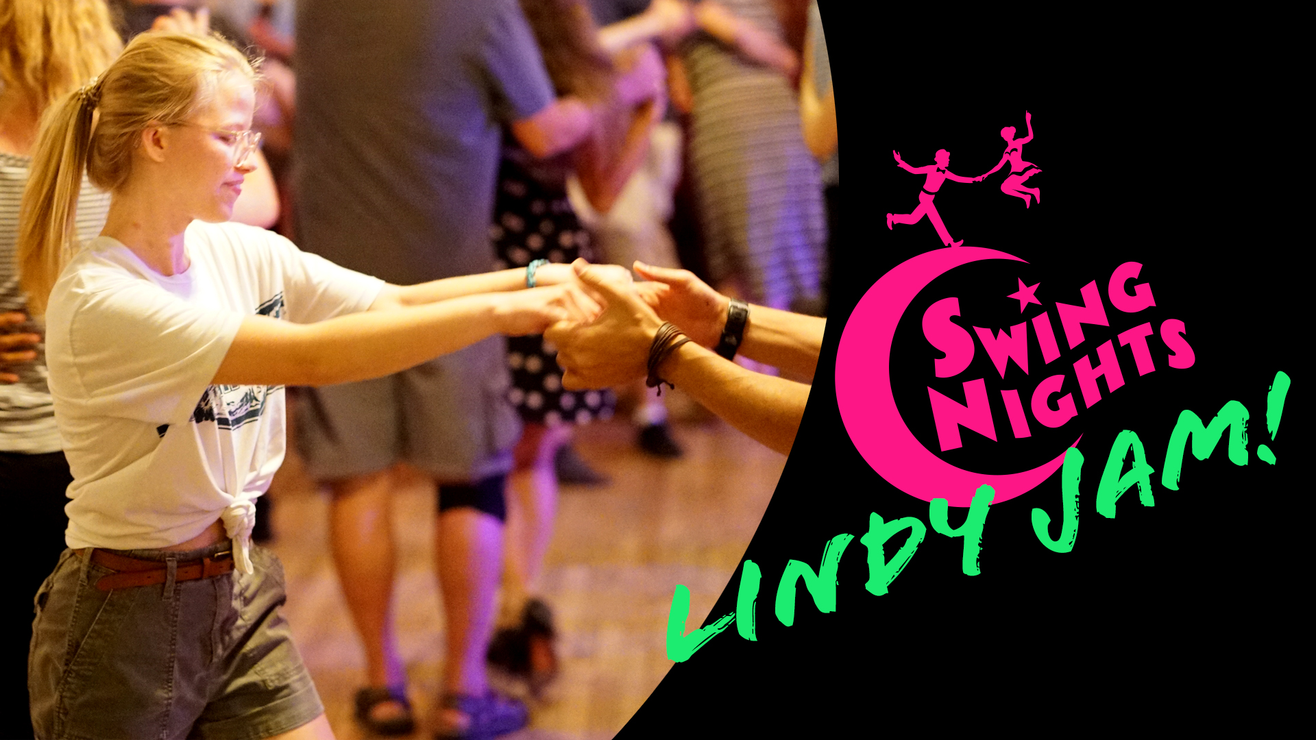 DJ's Brittney and Eric at Swing Nights' Lindy Jam!