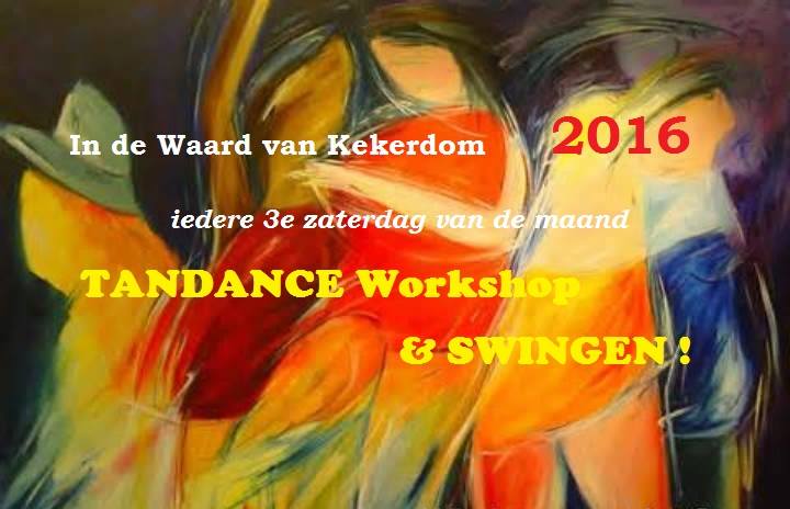 TD-Workshop: Jazz! & FREE TANDANCE PARTY met Theo Berlie € 6,=