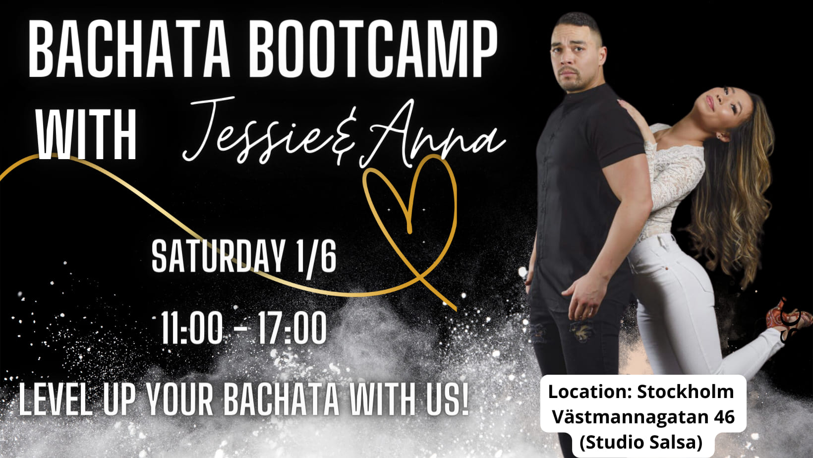 Bachata Bootcamp with Jessie & Anna (Gbg) in Stockholm🔥