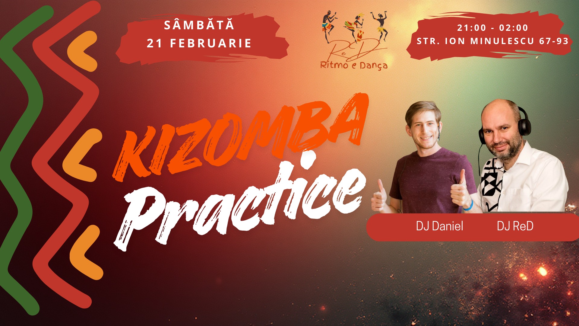 Kizomba Saturday Practice (@ReD Studio)