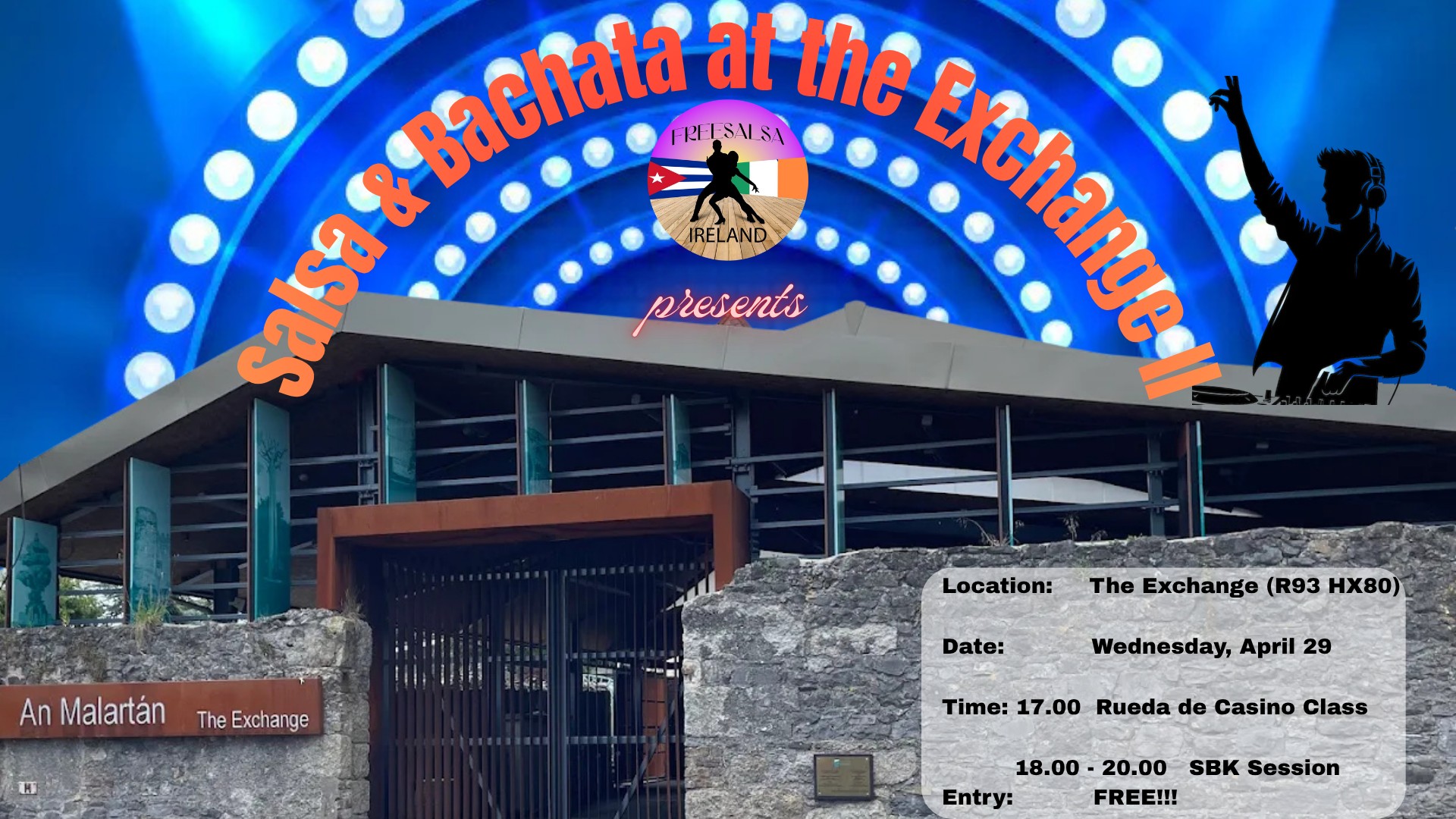 Salsa & Bachata at the Exchange