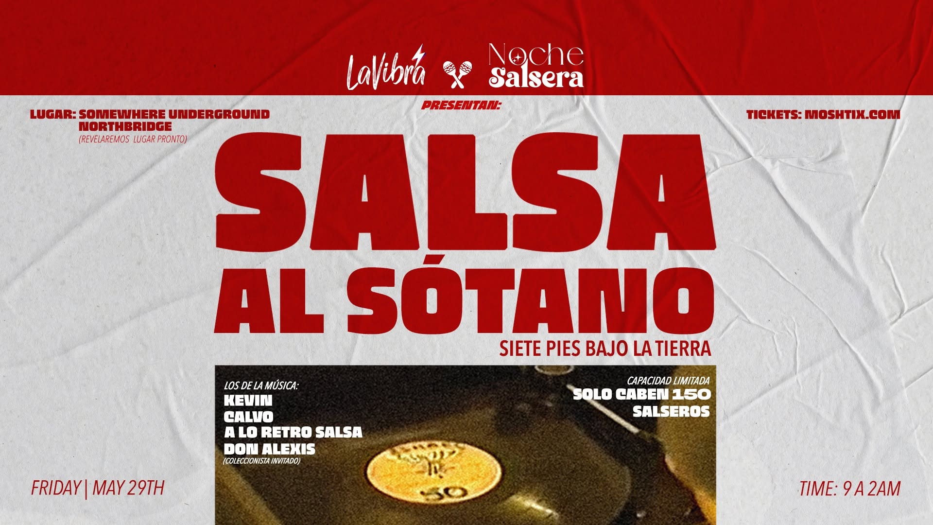 SALSA AL SÓTANO Noche Salsera