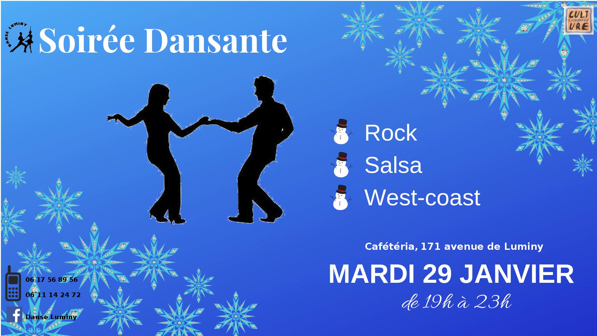 Soirée dansante mensuelle
