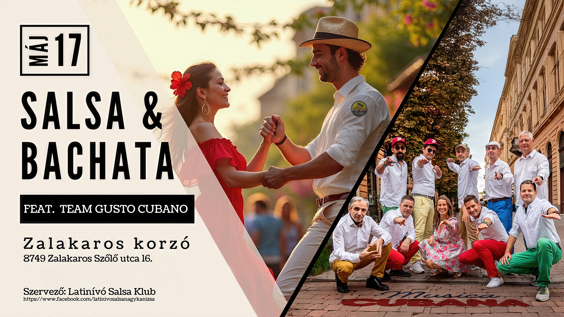 LatiNívó & Team Gusto Cubano latin party