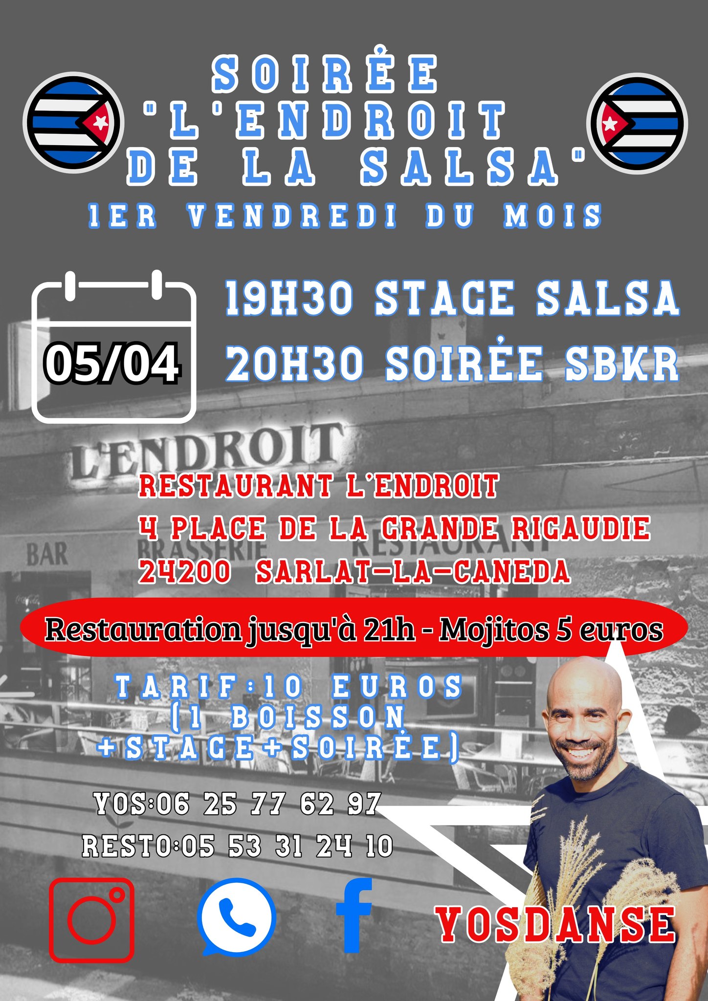 Soirée "L'Endroit de la Salsa"