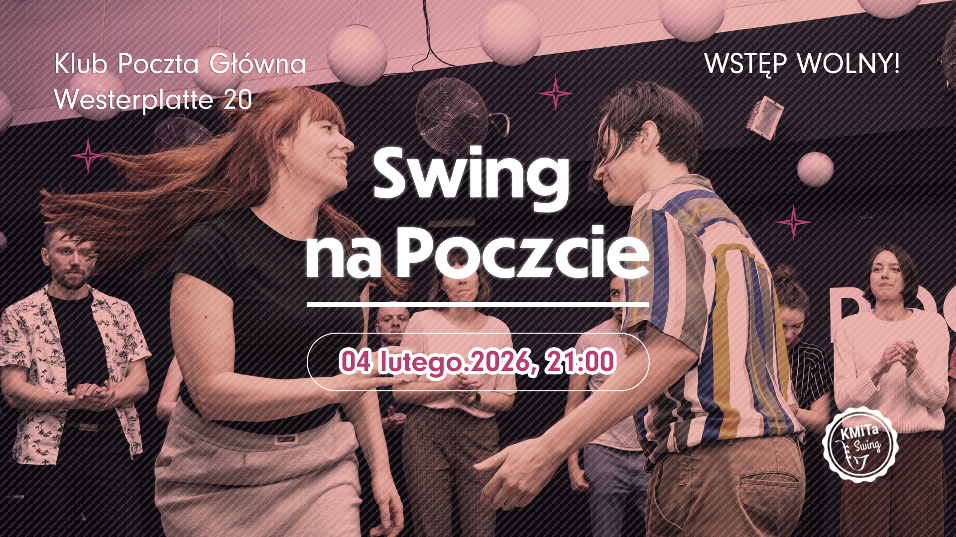 ⭐ Swingowa potańcówka na Poczcie ⭐ 04.02