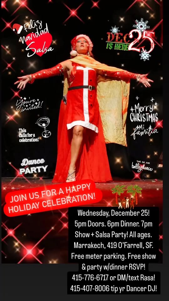 Christmas Dinner & Dance Party!