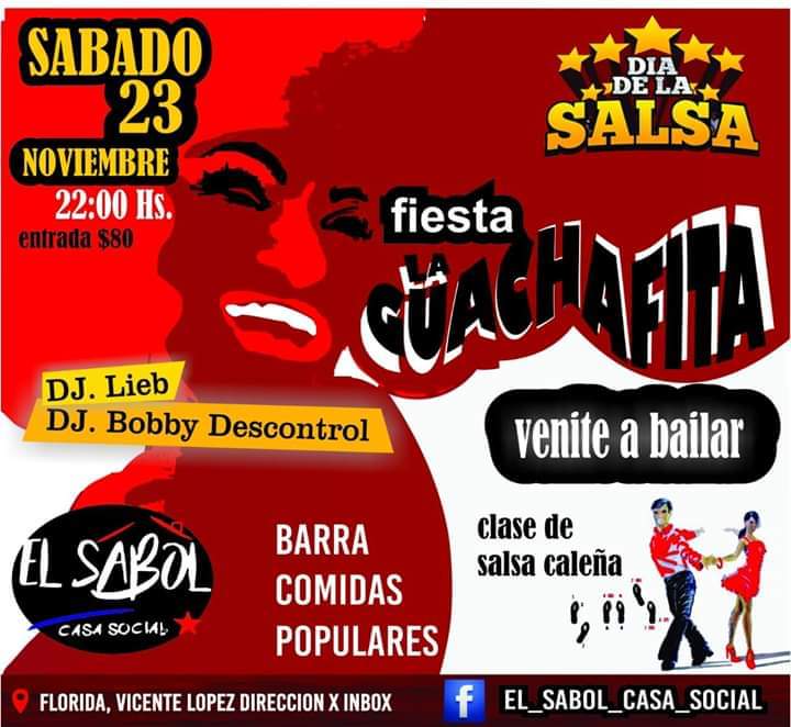 Fiesta de Salsa en Casa Sabol!