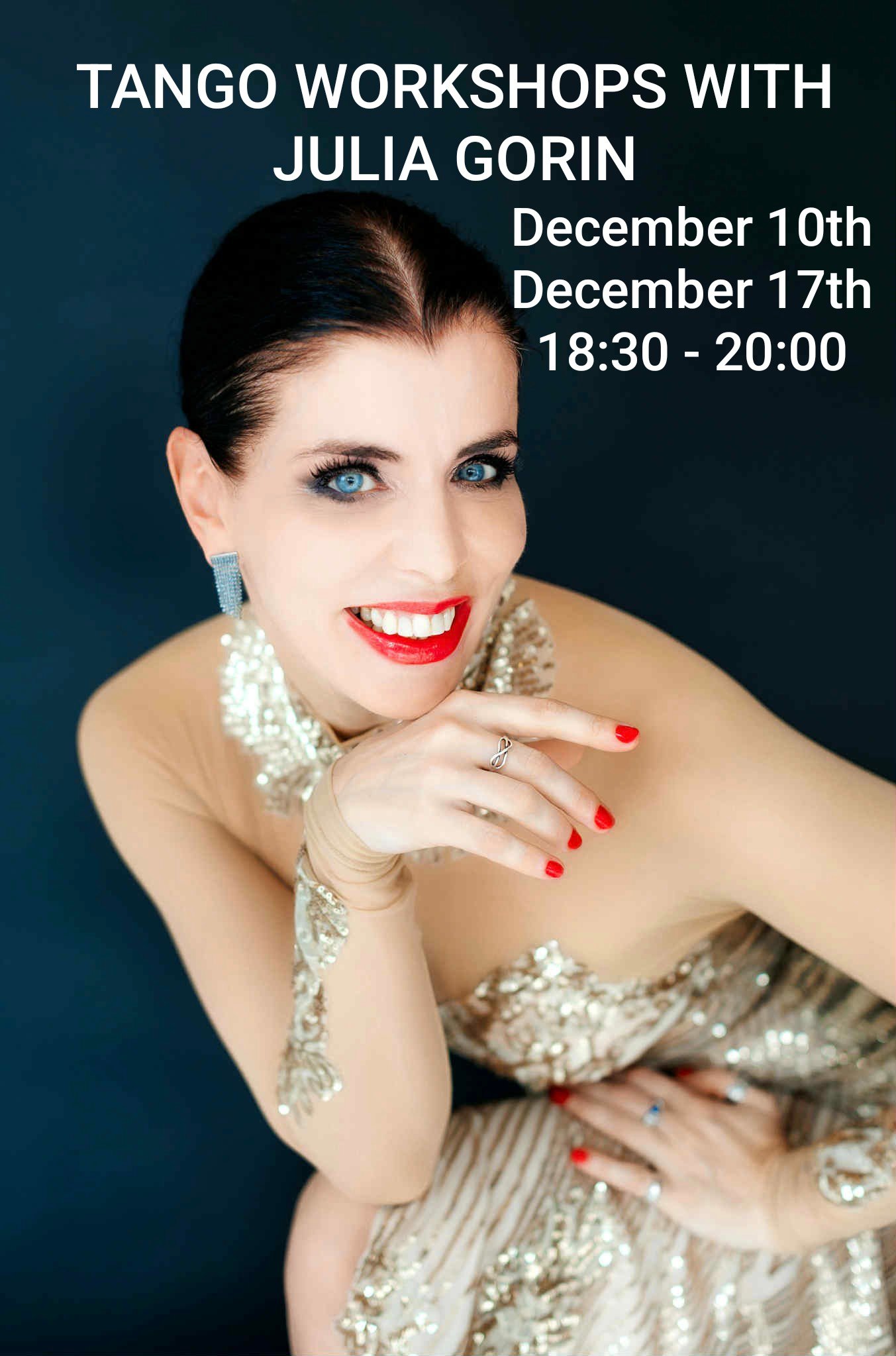 Tango workshops with Julia Gorin