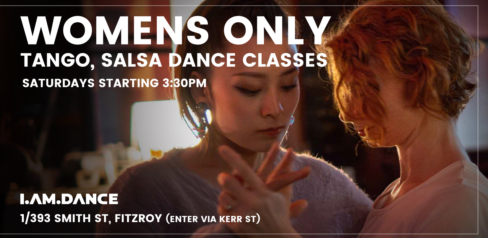 Womens ONLY Social Dance Classes, Tango, Salsa & Dance Conditioning