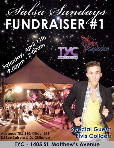 Salsa Sundays at The Forks Fundraiser #1