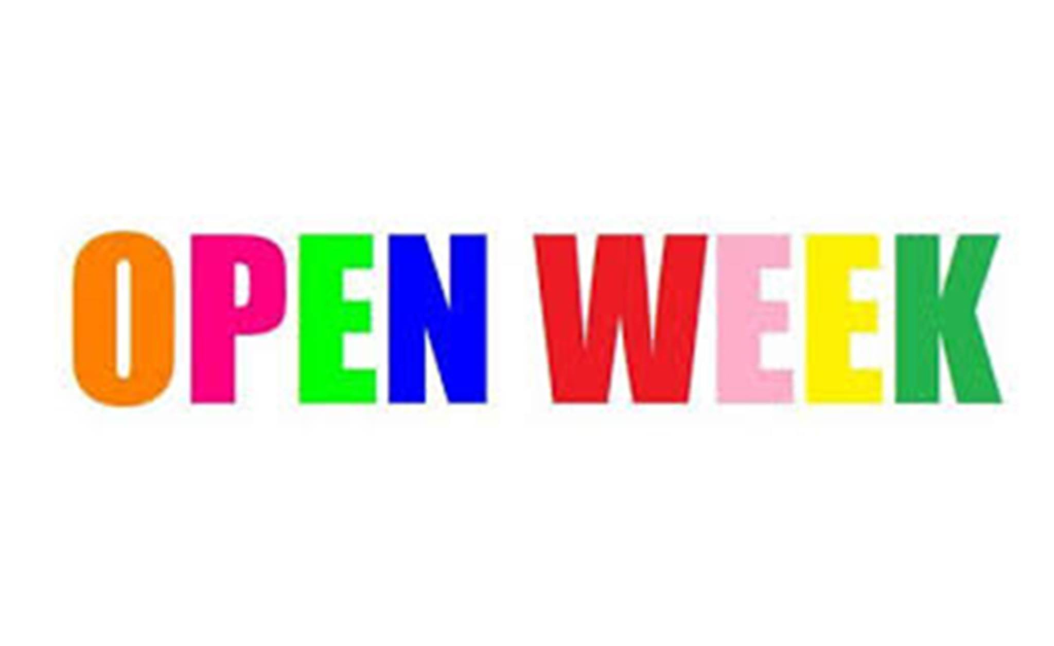 OPEN WEEK - 2 a 6 SET 2019