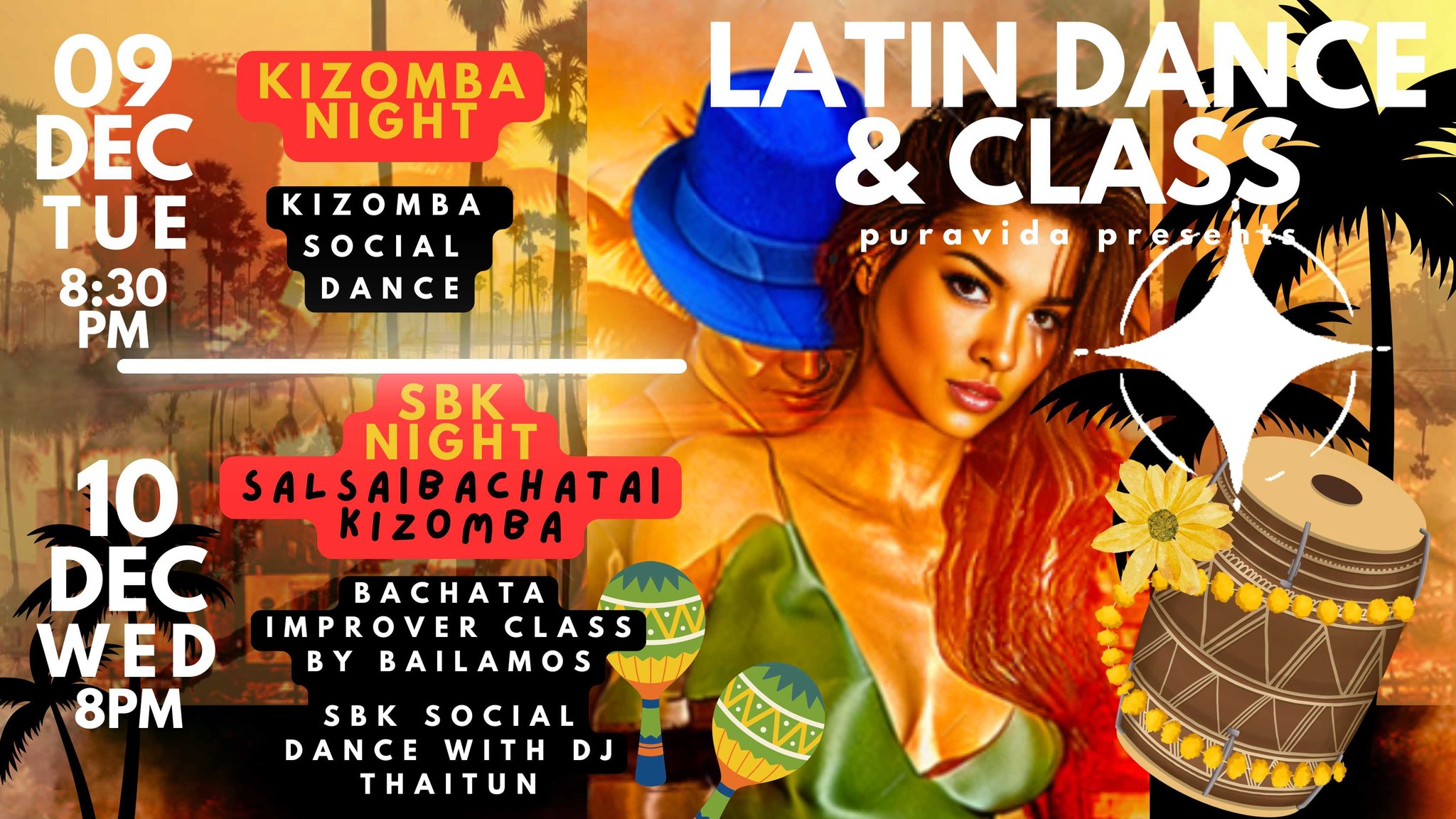 Latin Dance & Class - KIZ SBK