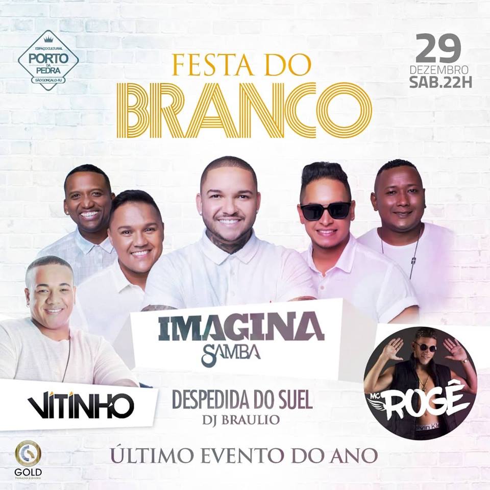 Festa do Branco ! ImaginaSamba + Mc Rogê e Vitinho