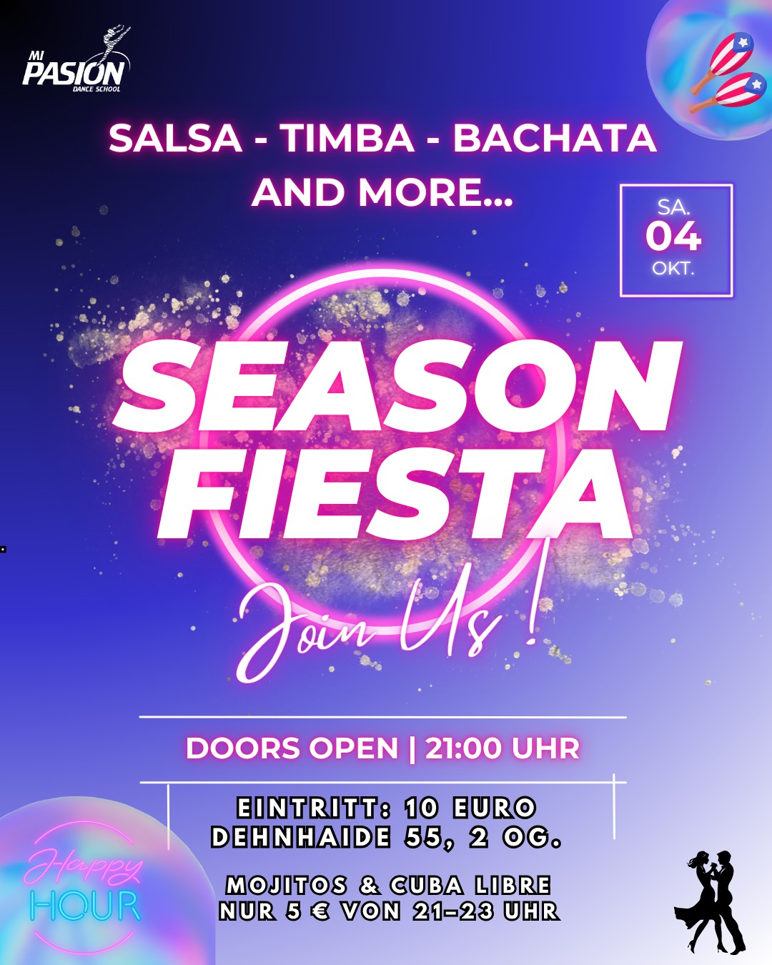 Season Fiesta - Salsa Bachata & more