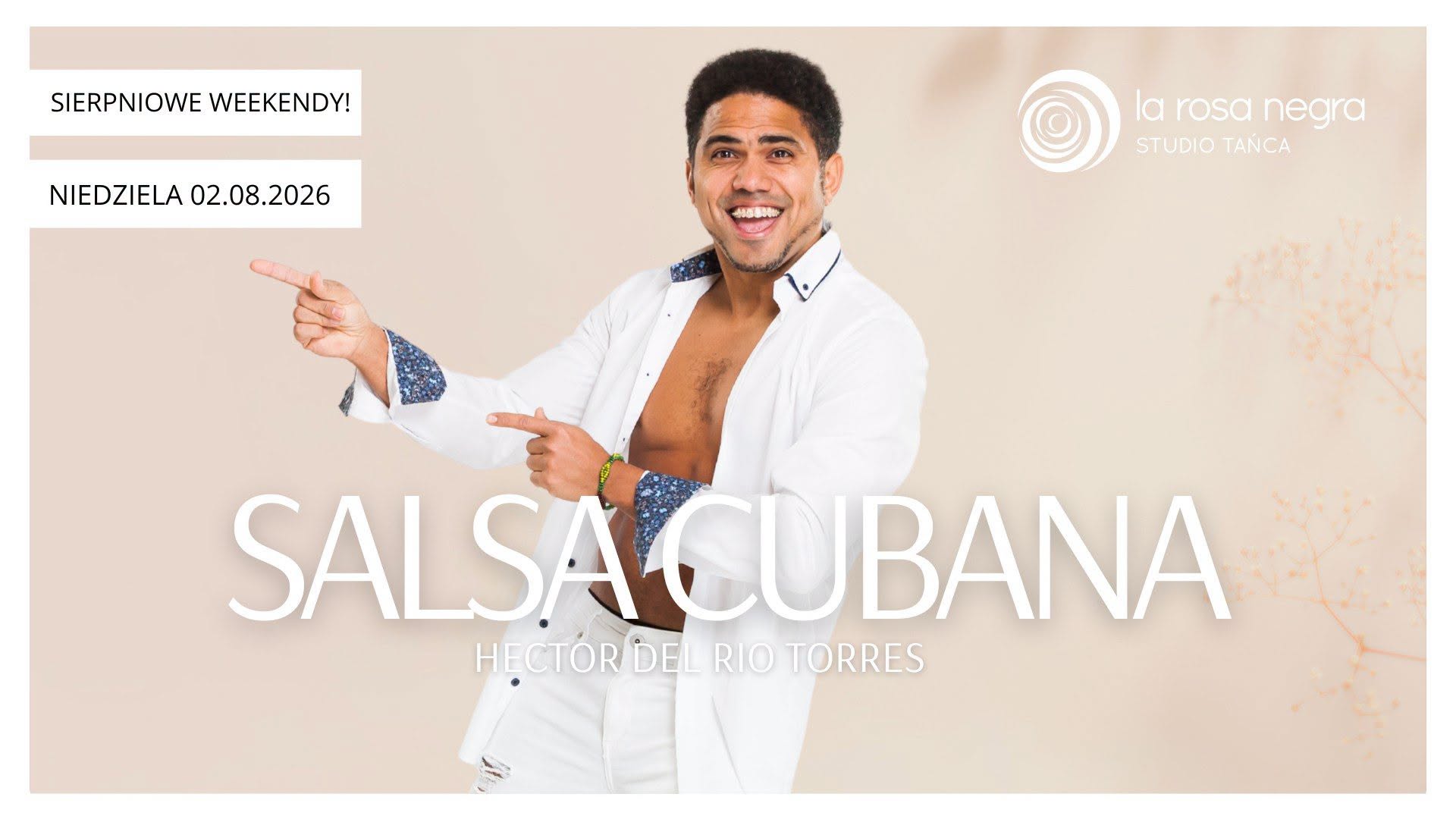 SALSA CUBANA: zajęcia weekendowe z Hectorem!