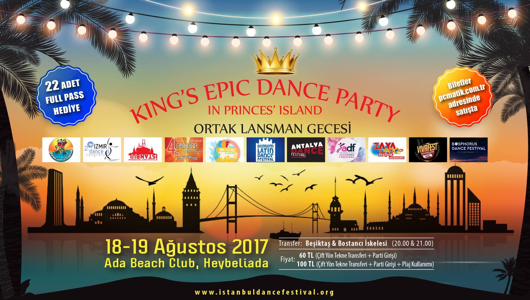 King's Epic Dance Party in Princes' Islands