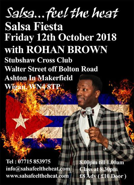 Salsa feel the heat October Party Night