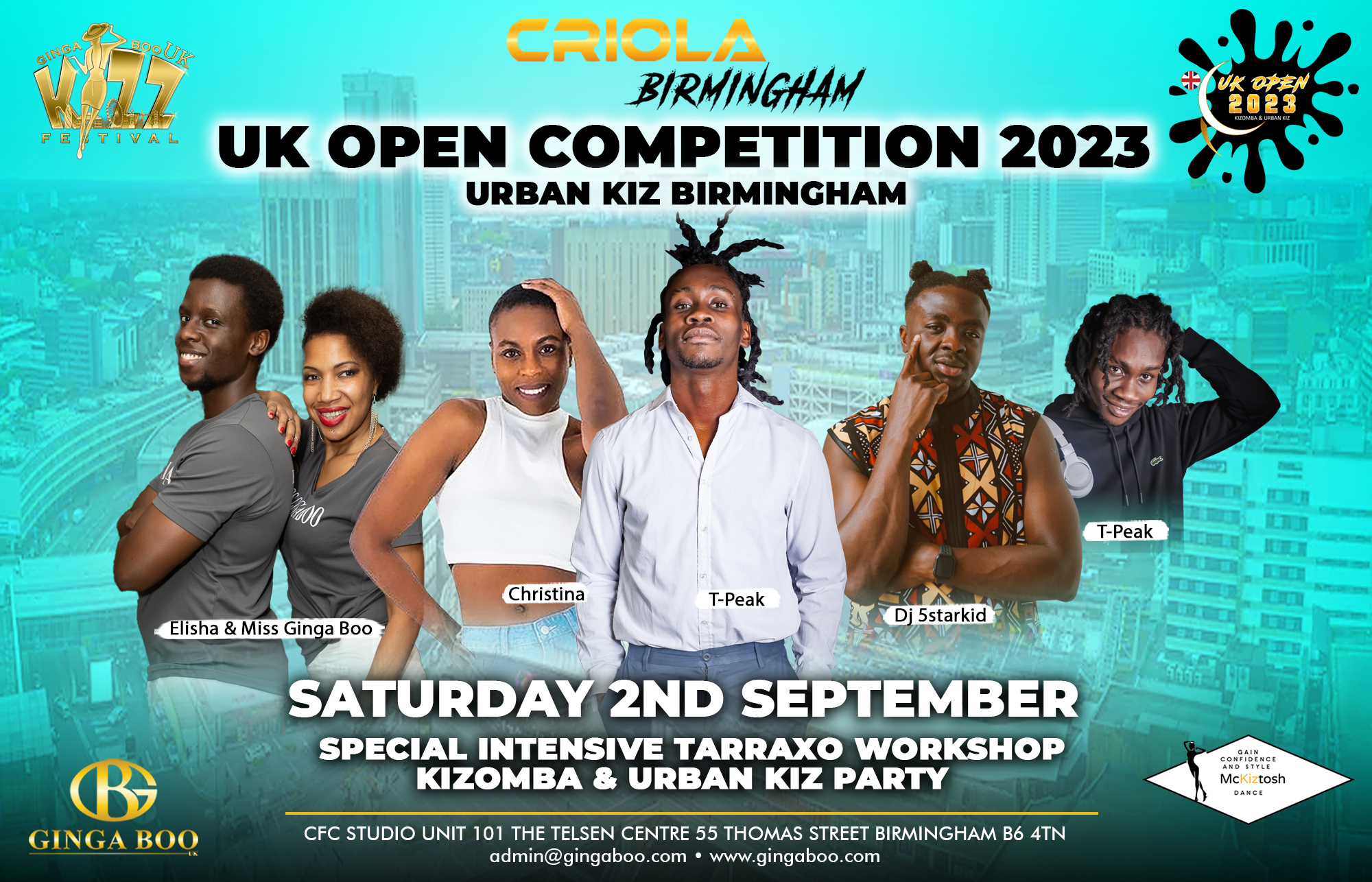 UK Open 2023 - Urban Kiz Qualifiers Midland Criola Birmingham