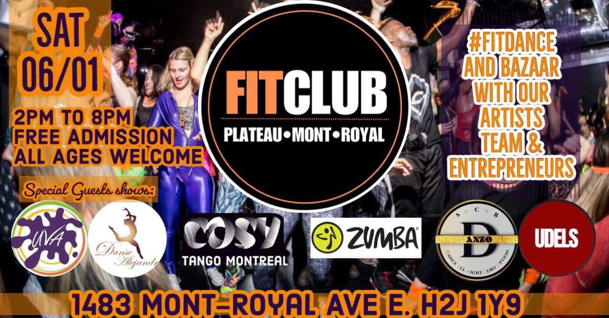 GRAND OPENING FITCLUB PLATEAU MONT ROYAL!!