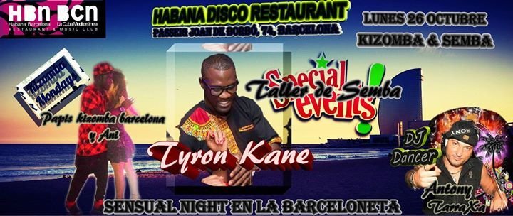 Kizomba & Semba at La Habana De La Barceloneta