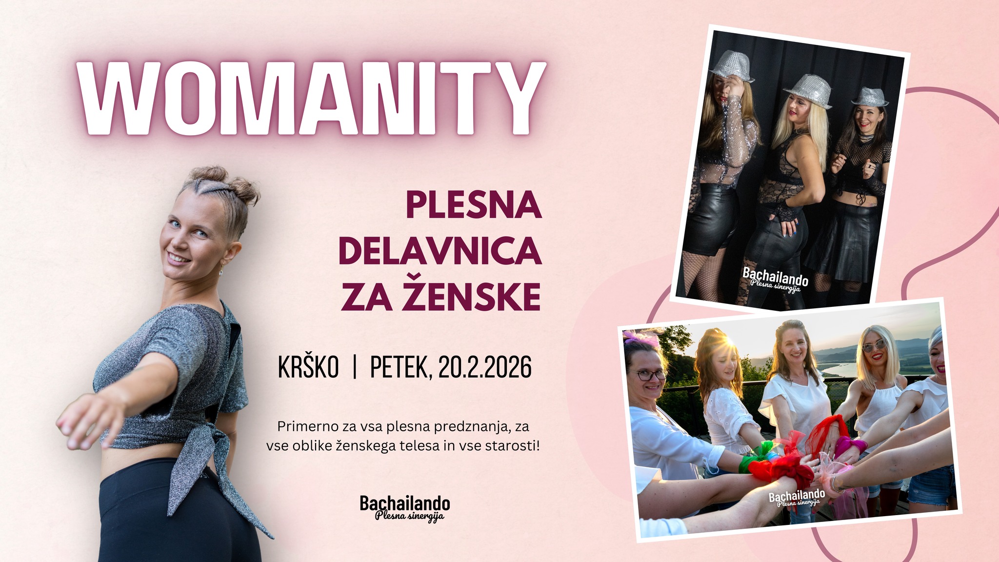 Womanity, plesna delavnica za ženske - Krško