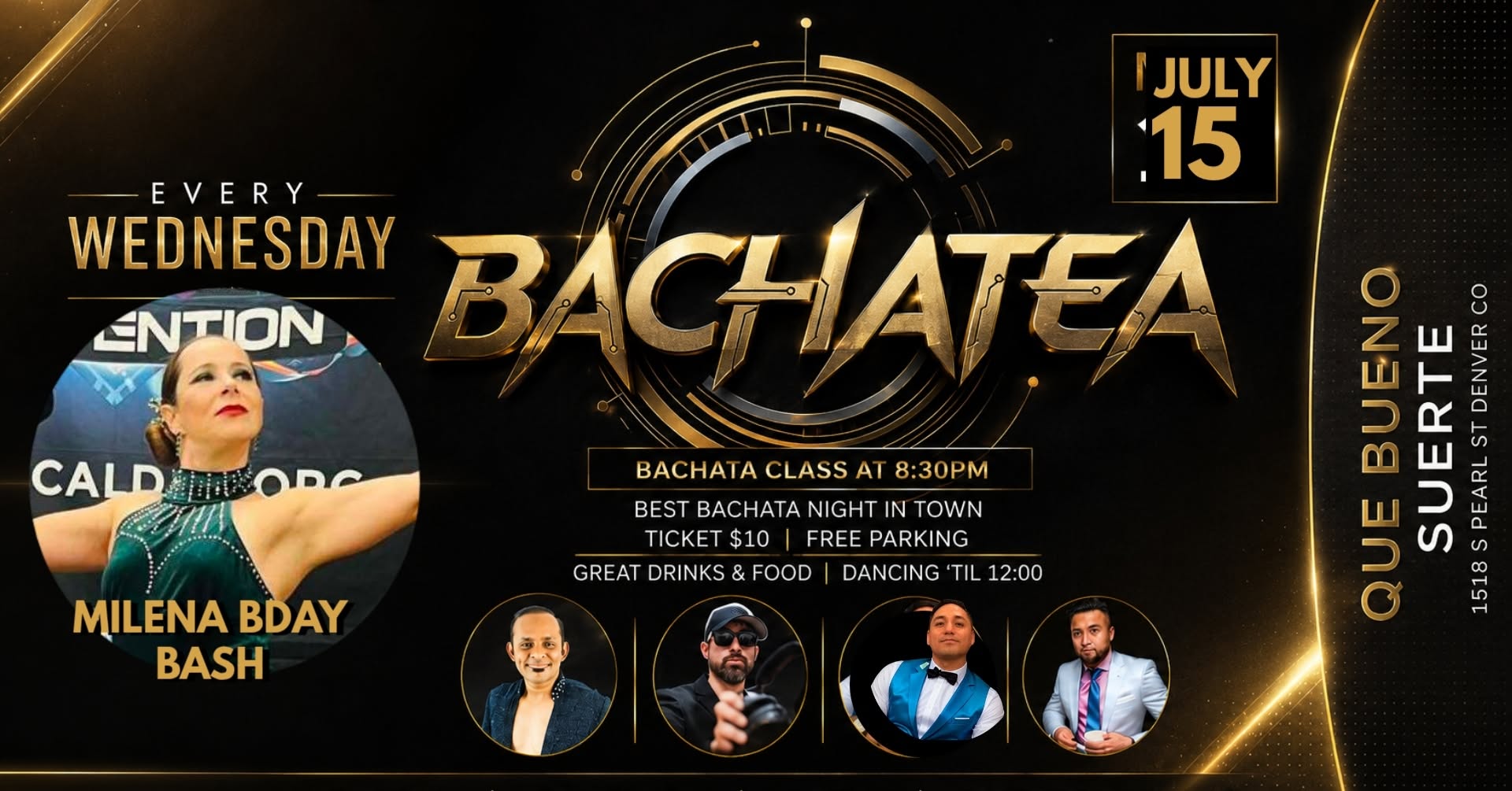 BACHATA PARTY JUL 15 8:30P-12:00