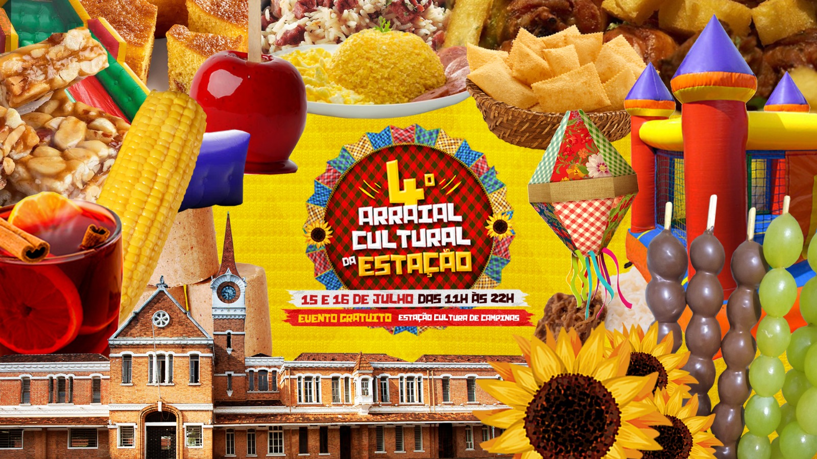 4° Arraial Cultural da Estação Gratuito