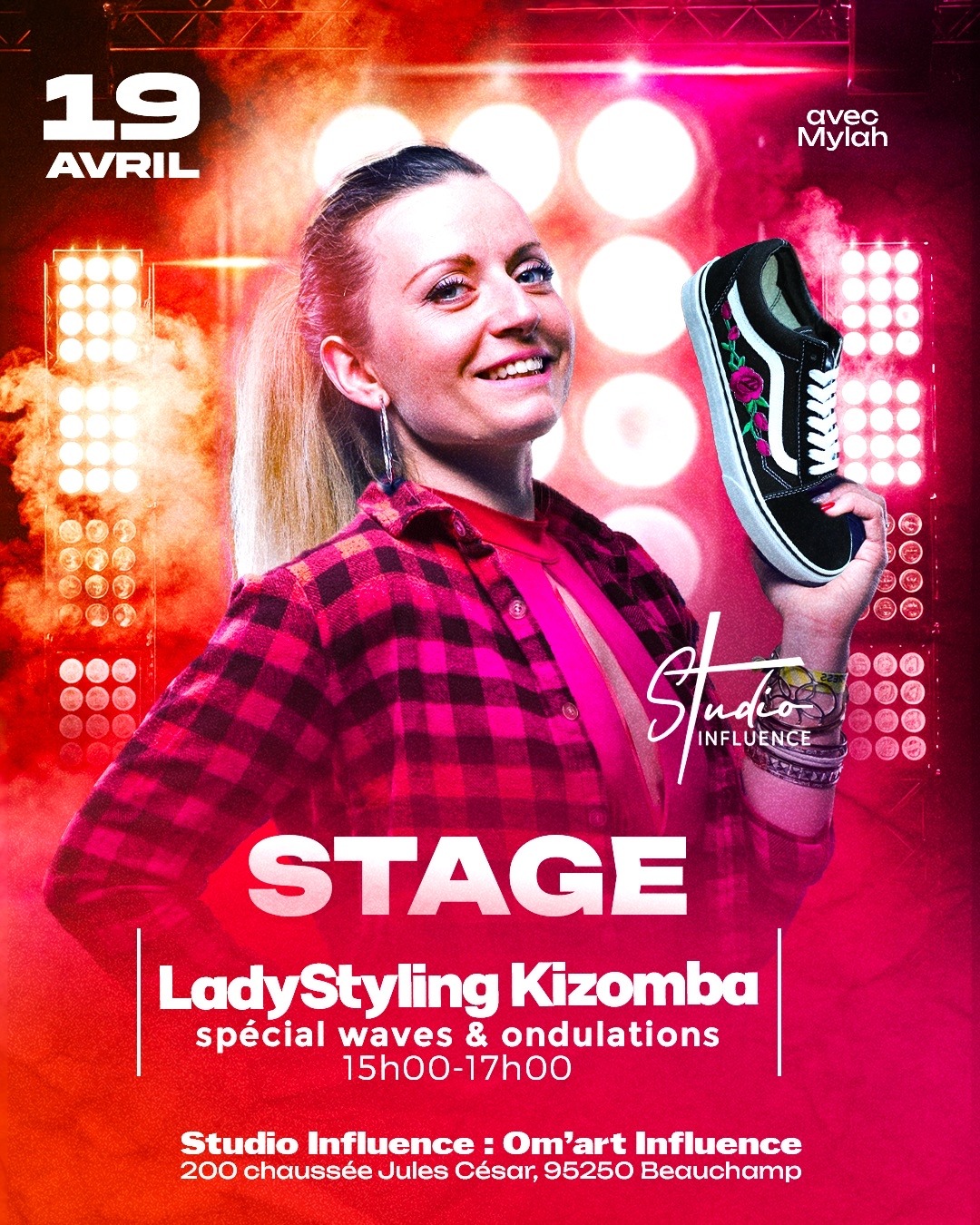 Stage de Lady Styling Kizomba Spécial Waves & Isolations