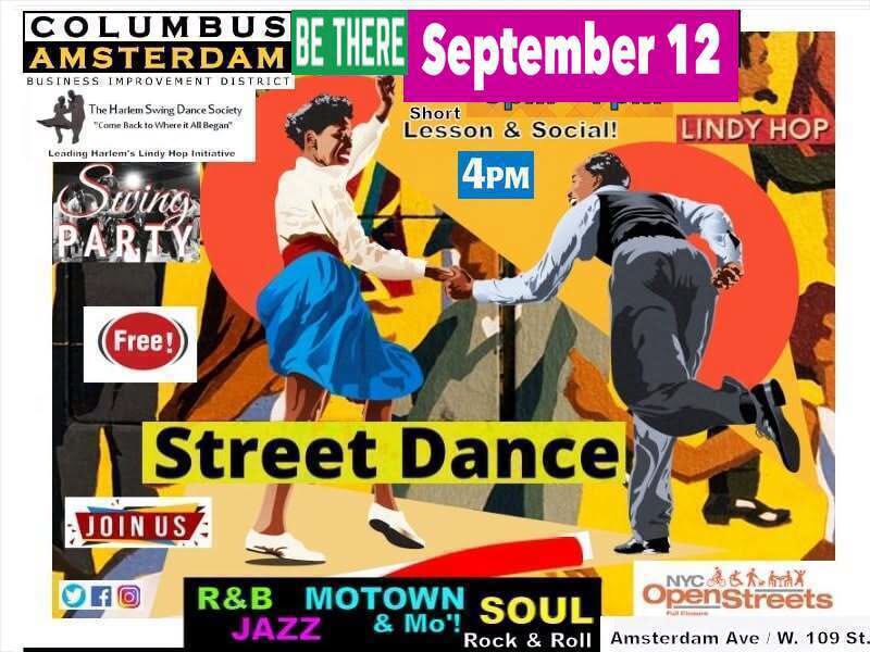 STREET DANCE! Open Streets Lindy Hop and Dance Social