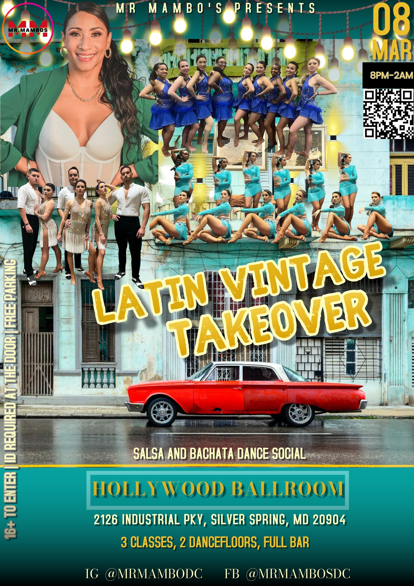 Mr. Mambo's LATIN VINTAGE TAKEOVER 03-08-2025