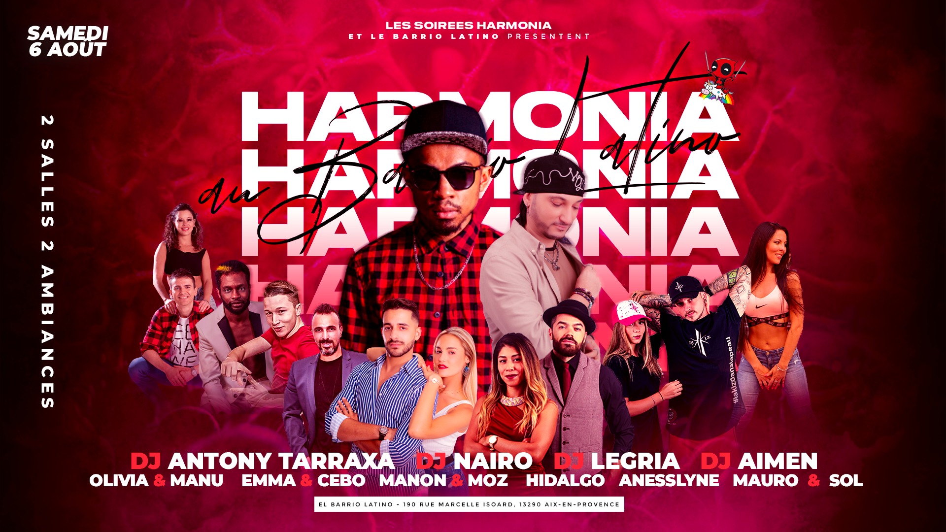SBK In Harmonia 2 salles au Barrio Latino