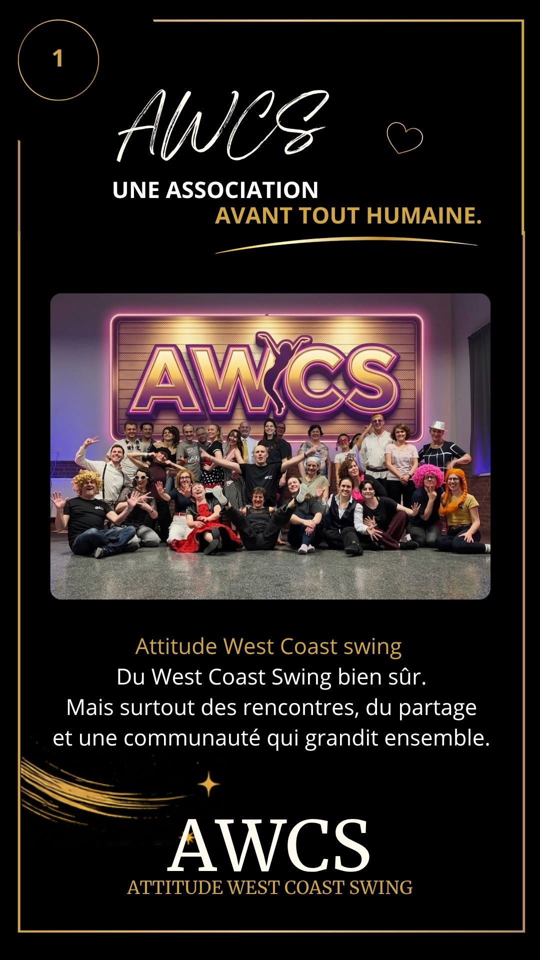 Soirée de rentrée AWCS + initiation - entrée gratuite.✨