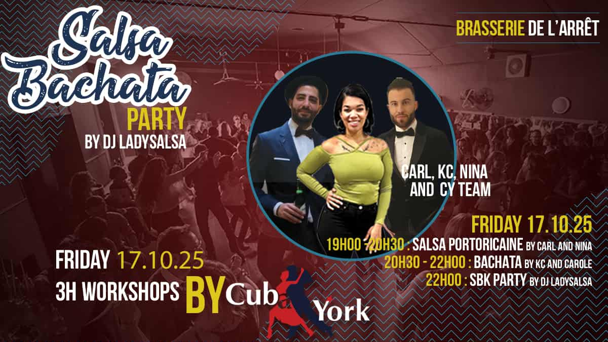 SB Party avec DJ LADYSALSA et workshops by CubaYork