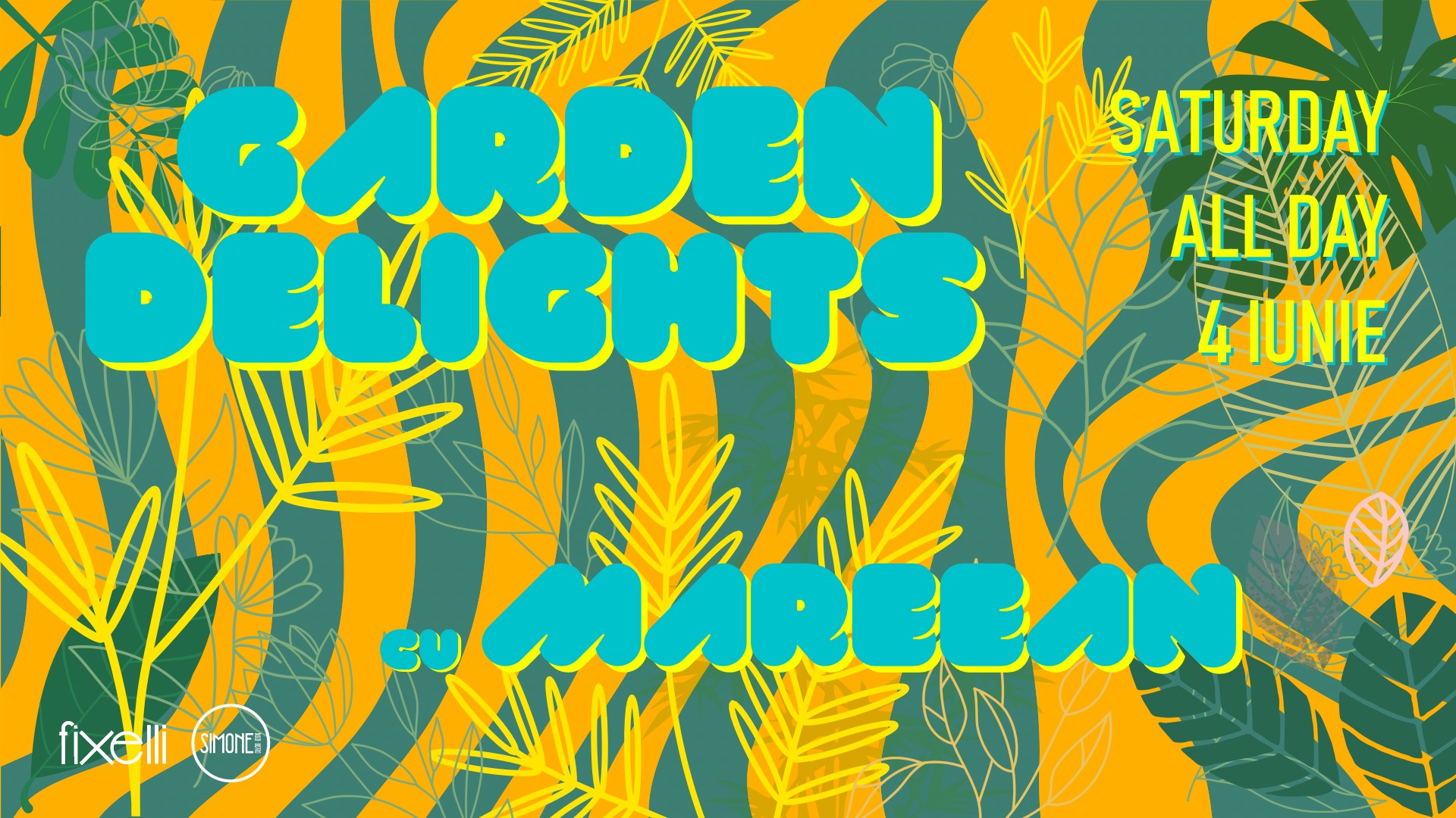 GARDEN DELIGHTS cu MAREEAN