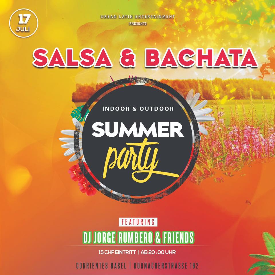 SALSA & BACHATA SUMMER EDITION (Indoor & Outdoor)
