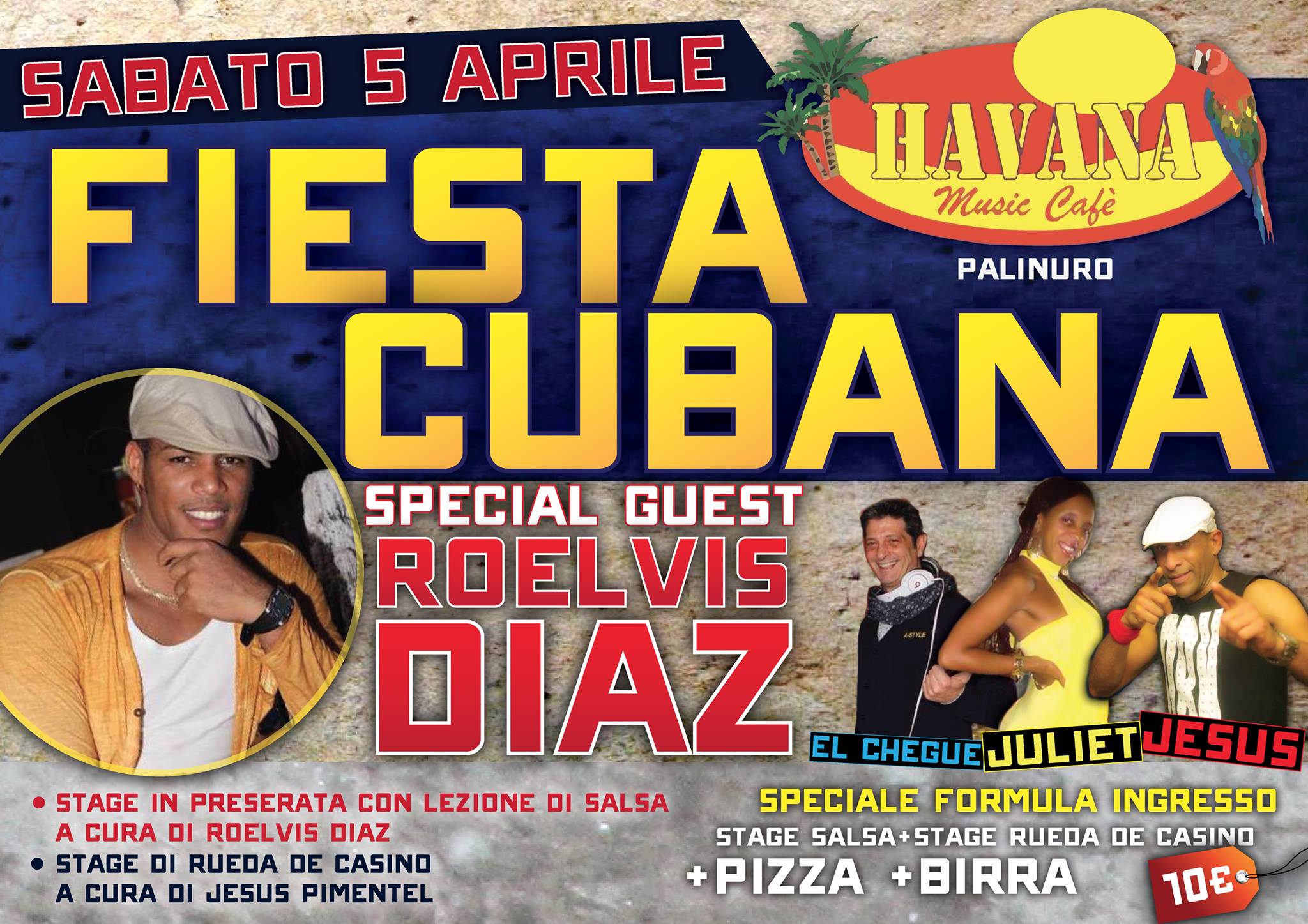 FIESTA CUBANA Havana Cafè Palinuro