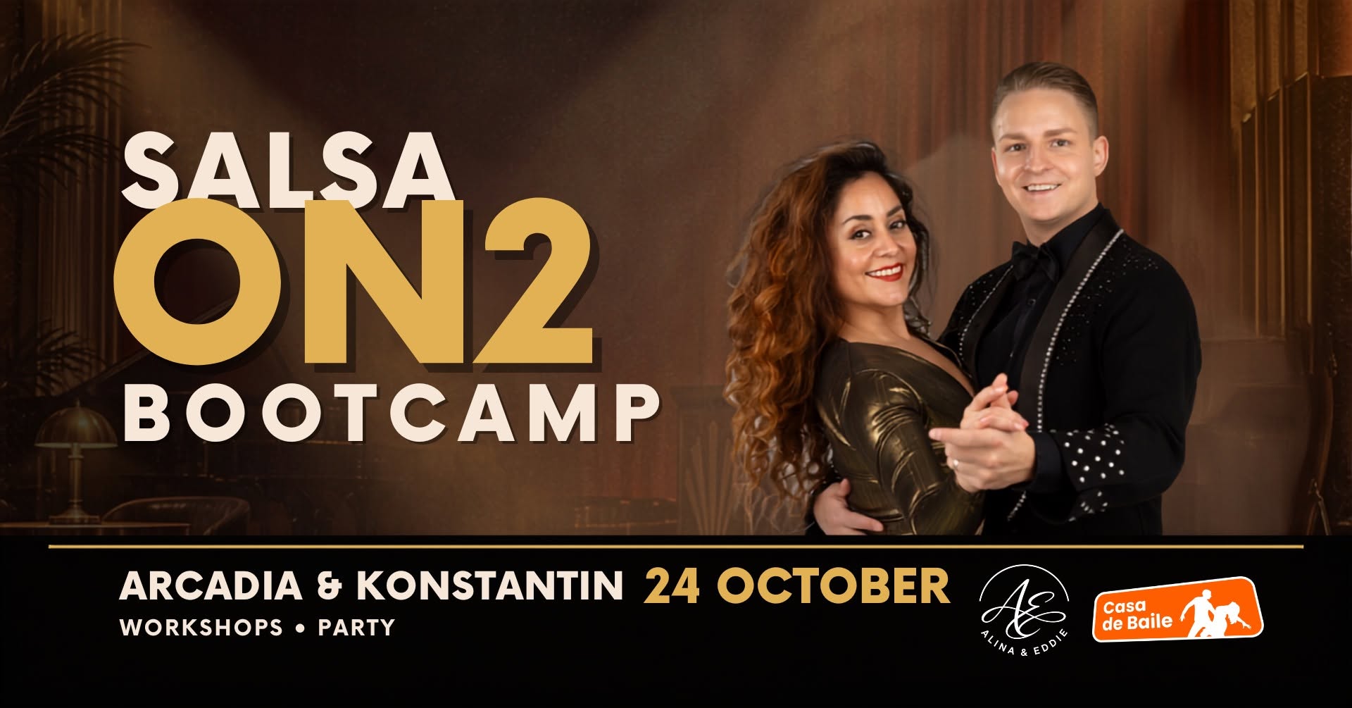 Salsa On2 bootcamp - Arcadia & Konstantin