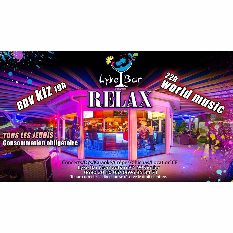 RELAX KIZOMBA world Music and drink